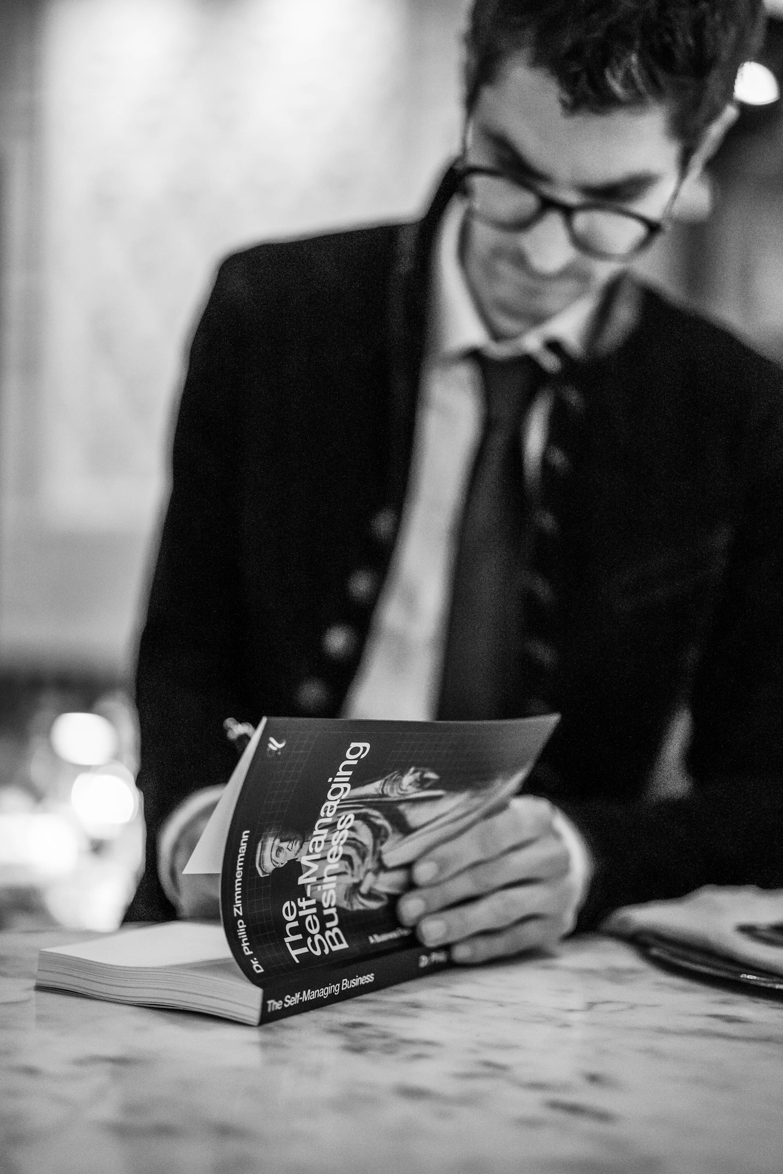 The Self-Managing Business Book — softcover first edition
